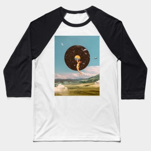 Black hole girl POSTER Baseball T-Shirt